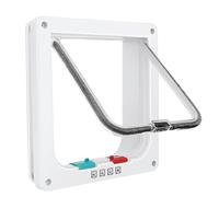 Lessmon Cat Door Flap For Interior Exterior Doors, Outer 7.76x7.5x0.78in, M