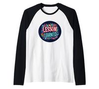 Lesson Learned Logo Raglan Baseball Tee