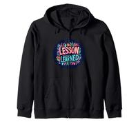 Lesson Learned Logo Zip Hoodie