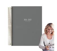 Lesson Planner 2024-2025, Teacher Planner 2024-2025 | 2024-2025 Teacher Planning Book | Agenda Book, Multifunctional Academic Year Planner, Wire Bound Hour Planner for Men and Women