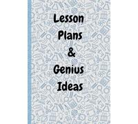 Lesson Plans and Genius Ideas: Teachers journal