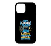 Lesson Plans Code Teacher Humor Case for iPhone 12 mini