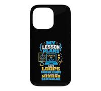 Lesson Plans Code Teacher Humor Case for iPhone 13 Pro