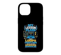 Lesson Plans Code Teacher Humor Case for iPhone 14