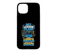 Lesson Plans Code Teacher Humor Case for iPhone 15 Plus