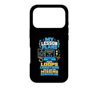 Lesson Plans Code Teacher Humor Case for iPhone 17 Pro