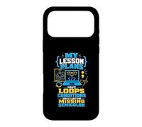 Lesson Plans Code Teacher Humor Case for iPhone 17 Pro Max