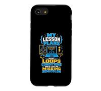 Lesson Plans Code Teacher Humor Case for iPhone SE (2020) / 7/8