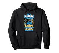 Lesson Plans Code Teacher Humor Pullover Hoodie