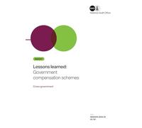 Lessons learned: Government compensation schemes