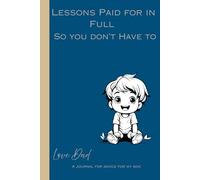 Lessons paid for in full so you don't have to: A Journal for advice for my son