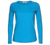 LessThanTenQuid Missloved Ladies Womens Plain Stretchy Long Sleeve Round Neck Top (18-20, 2XL, Turq)