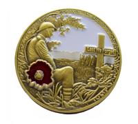 Lest We Forget Pin Remembrance Day Badge Veteran Soldier Brooch Decorations Gifts Memorabilia