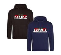 Lest We Forget Poppy Flowers Novelty Hoodie, Great Britain UK Armed Forces Remembrance Day Hoodie Unisex Kids Adults Top(S, Black)