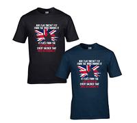 Lest We Forget T Shirt British Armed Forces Union Jack Remembrance Day Poppy Flower UK Flag Royal Army Soldier Unisex Tee Top