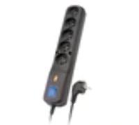 LeStar - 5 W LV of 530wa, Surge Protector, 1.5 m, Grey