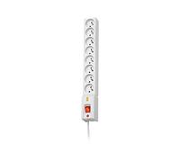 Lestar LX 810 G-A, surge protector, 1.5m, grey