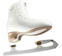 L'Estel Skates - Skates with Edea Concerto+Wilson Gold Seal or MK Phantom Blades - Ice Skating (White, 245/37)