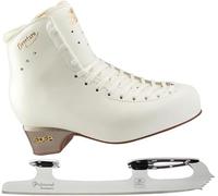 L'Estel Skates - Skates with Edea Overture+MK Professional or Wilson Coronation Ace Blades - Ice Skating (White, 220/33)
