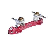 L'Estel Skates - STD Skates & Wheels - STD Skates Carbon/Alutex Skate Bases - Titanium 7/8 mm Axles - Roller Skating (16/Pink)
