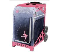 L'Estel Skates - ZUCA - ZUCA Sport Print Ice Dreamz Lux - Pink Zuca Trolley with Ice Dreamz Lux Cover - Trolley/Bag/Suitcase/Roller Chair Zuca - Figure Skating