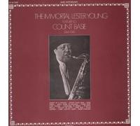 LESTER YOUNG - IMMORTAL LP FRENCH MUSIDISC 0 12 TRACK FEATURING COUNT BASIE (30JA5182)
