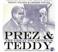 LESTER YOUNG TEDDY - PREZ TEDDY THE GREAT RECORDINGS - CD - K600z