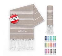 LeStoff Hammam Towel, Guest Towel, 100% Organic Cotton, 50x100 cm, Beige