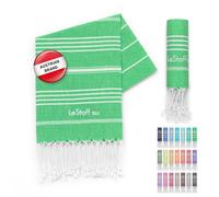 LeStoff Hammam Towel, Guest Towel, 100% Organic Cotton, 50x100 cm, Grass