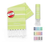 LeStoff Hammam Towel, Guest Towel, 100% Organic Cotton, 50x100 cm, Lime