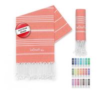 LeStoff Hammam Towel, Guest Towel, Organic Cotton, 50x100 cm, Peach(Salmon)