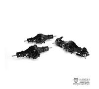 LESU 6X6 Metal Front Rear Axle Differential Lock 1/14 RC Tractor Truck TMY