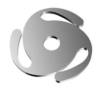 Lesunbak 45 RPM Record Adapter,Aluminum Multifunctional Stable Insert | Record Turntable Parts | for Home Professional DJ Cafe Music Lover Enthusiast