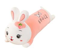 Lesunbak 70cm/28inch Long Cute Bunny Doll Plush Cuddly Toy Sleep Pillow, Super Soft Stuffed Animals Toy, Home Decoration, Playtime Companions for Kids Valentines Girlfriend