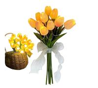 Lesunbak Artificial Lighted Flowers, Table Decor | Decorative Flower Lamp | for Home Wedding Apartment Restaurant Hotel Living Room Bedroom Dining Table Office Entryway Mantel