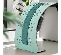 Lesunbak Back Stretcher,Adjustable Lumbar Cracker Board Massager | Spine Deck Cracking Massager Stretching Equipment Workout Tool for Offices Home Gym Living Room Apartment Travel