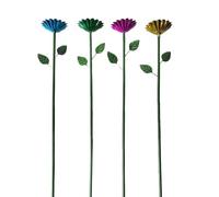 Lesunbak Bee Water Station, Bee Drinking Cups For Garden, Metal Butterfly Drinker Cup, Flower Design Metal Butterfly Bird Waterer, Outdoor Yard Pollinator Stake Decor