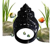 Lesunbak Betta Fish Hammock,Floating Fish Tank Decoration,Aquarium Shrimp Cave Resting Spot Betta Log - for Desktop Home Office Children's Room Bedroom Hotel Pet Store