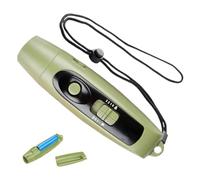 Lesunbak Electronic Whistle for Coaches, Handheld Survival 3-Tone Sport Whistle with Lanyard, Adjustable 3 Different Loud, High Volume Electric Whistles USB Rechargeable With Light for Referee Teach