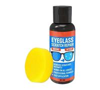 Lesunbak Glasses Lens Scratch Remover - Haze Elimination Screen Repair Wax,Sunglass Scratch Remover for Lenses - for Home Indoor Outdoor Travel Office Vacation