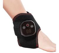 Lesunbak Heating Pad for Ankle - Electric Portable 4-Level 3 Modes,Heated Feet Relief Brace Wrap | for Men Women Mom Dad Senior Home Office Daily Travel Work Christmas Birthday
