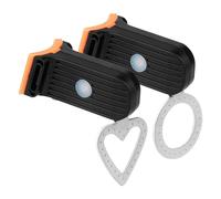 Lesunbak LED Tail Light | Creative Round And Heart Shape Tail Light 3 Light Mode Options, Long Battery Life Light, Accessories For Road, Mountain, City