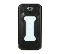 Lesunbak Solar Chargers Cover | 3 Gear Camping Light Charger Shell,Lightweight Device with Light Built-in Compass for Backpack Hiking Picnic Camping Adventure Outdoor