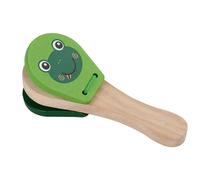 Lesunbak Wooden Castanet Clapper | Animal Pattern Rhythm Music Musical Instrument,Castanet Toy, Hand Clapper, Percussion Musical Instrument, Educational Early Learning Musical Percussion