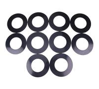 Lesurey 10PCS 50mm Bucket Pin Shim Set Compatible with Cat Bobcat Deere Komatsu Excavator Skid Steer Bucket Pin Shims Kit