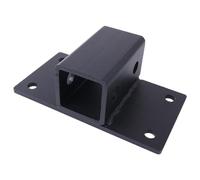 Lesurey 2 inch Receiver Bolt on Tractor Bucket 2" Towing Hitch Receiver | 5/8”Hitch Pin Hole Class 3 Trailer Hitch for Tractor Bucket, RV, UTV, Truck,12000lbs