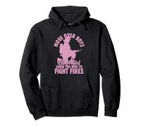 Let A Girl Show You How To Fight Fires Rescue Firefighter Pullover Hoodie