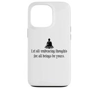 Let All-Embracing Thoughts For All Beings Be Yours Buddha Case for iPhone 13 Pro