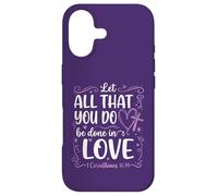 Let All That You Do Be Done In Love 1 Corinthians 16:14 Case for iPhone 17
