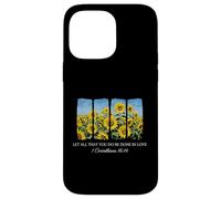 Let All That You Do Be Done In Love Christian Believer Case for iPhone 14 Pro Max